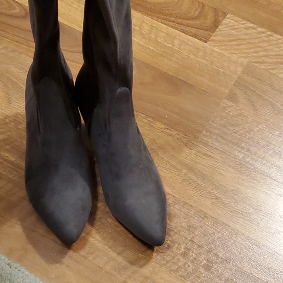 Impo Edeva Embroidery gray over the knee boots. Size 7 - Picture 12 of 12